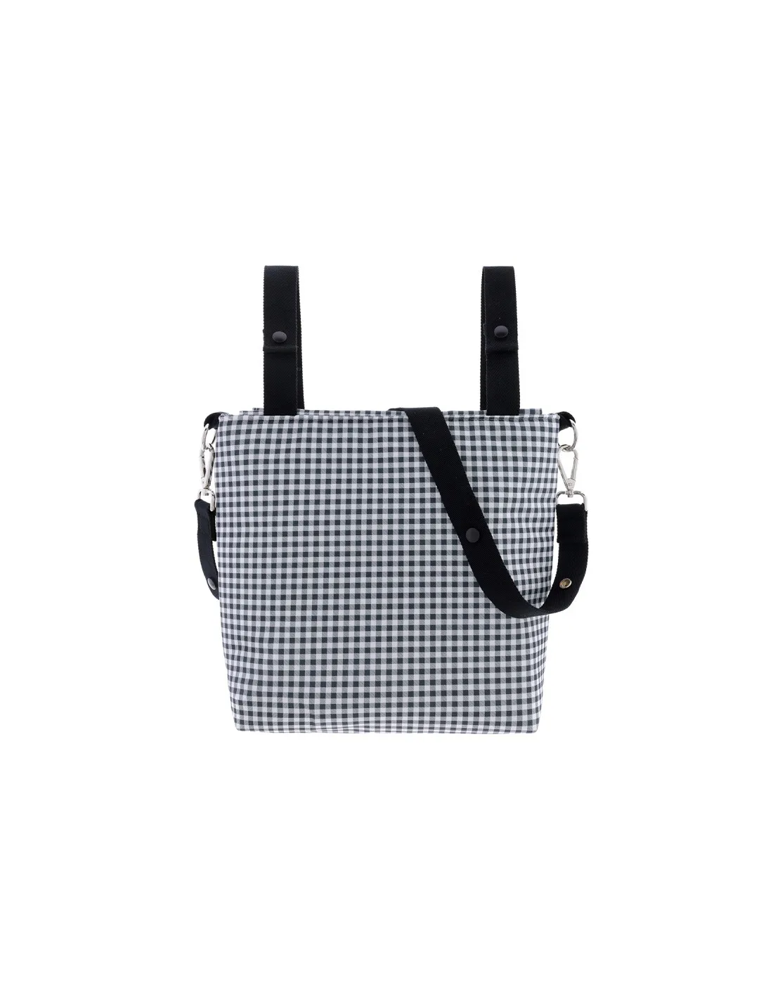 Bolso Talega Vichy negro de Cambrass