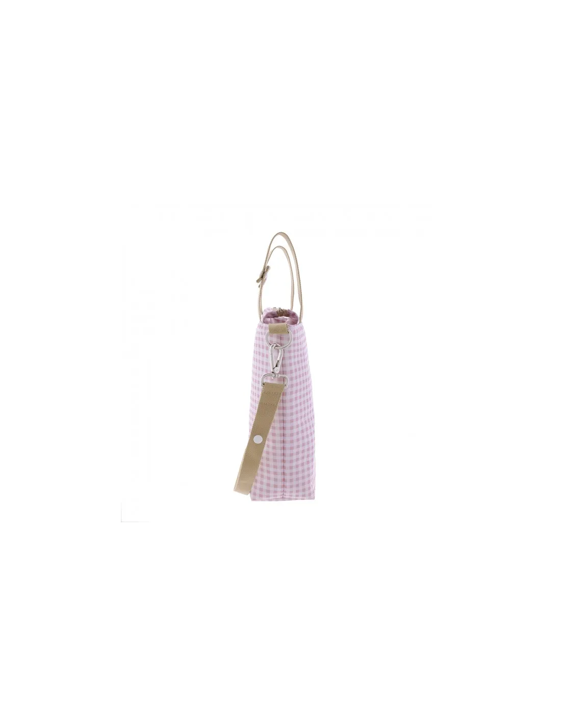 Bolso Talega Vichy rosa de Cambrass