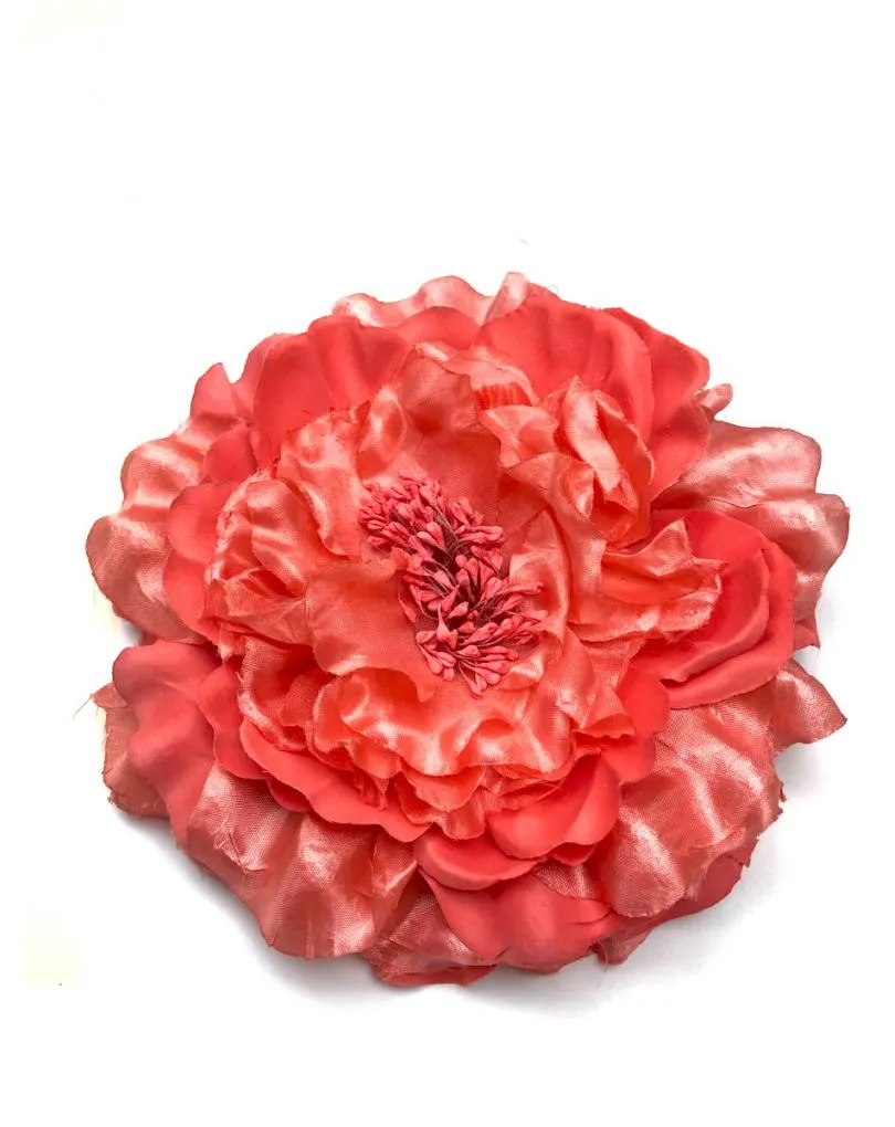 BONITAS FLORES NARANJAS TELA CON LAS QUE TRANSFORMAR TU LOOK