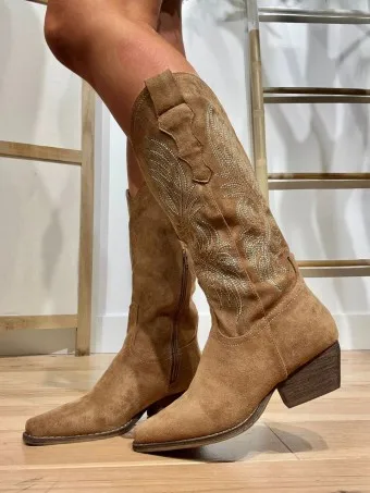 Bota Cowboy DAKOTA Camel