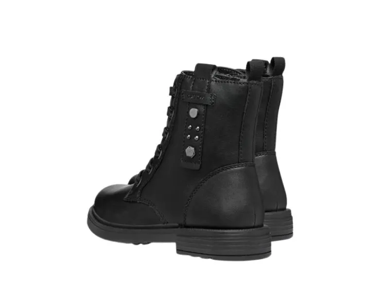 BOTA DE CORDONES ECLAIR GEOX EN COLOR NEGRO J469QM