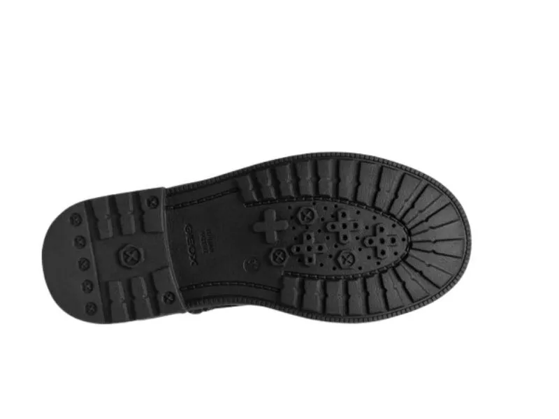 BOTA DE CORDONES ECLAIR GEOX EN COLOR NEGRO J469QM
