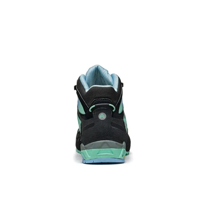 Bota de montaña para mujer Asolo ELDO MID GV ML (BROOK GREEN/BLUE FOG)
