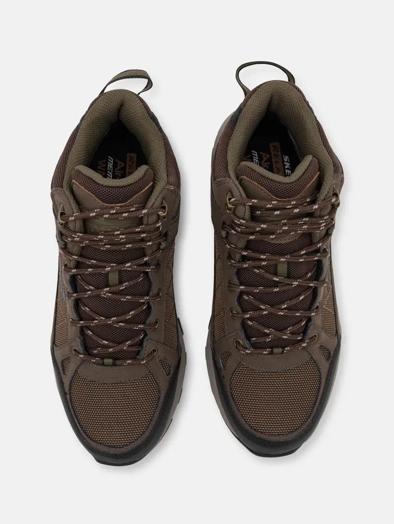 Bota Waterproof Skechers Relaxed Fit Selmen Melano 204477 choc marrón