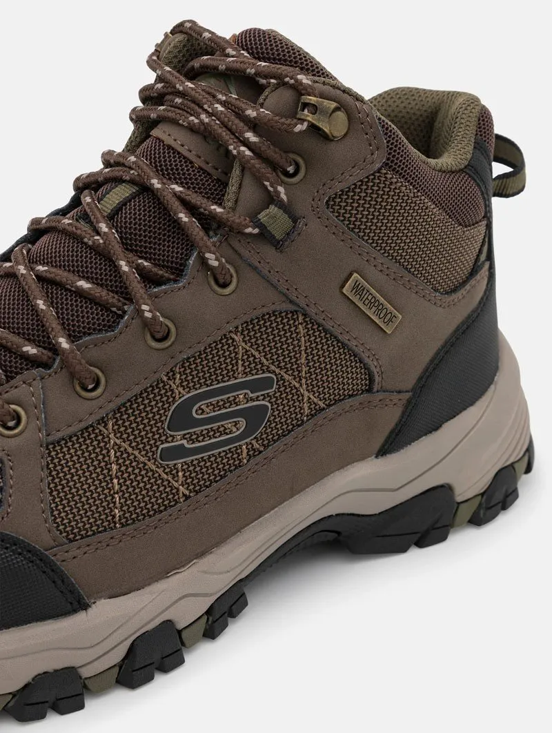Bota Waterproof Skechers Relaxed Fit Selmen Melano 204477 choc marrón