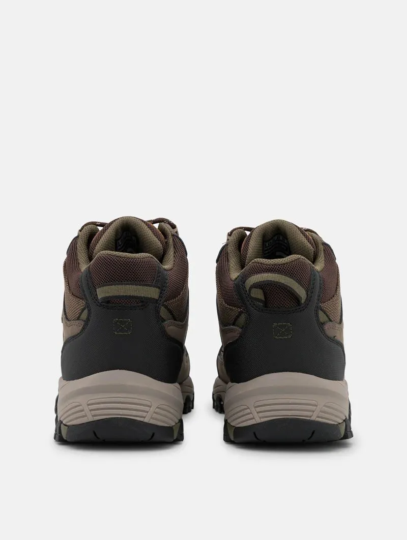 Bota Waterproof Skechers Relaxed Fit Selmen Melano 204477 choc marrón