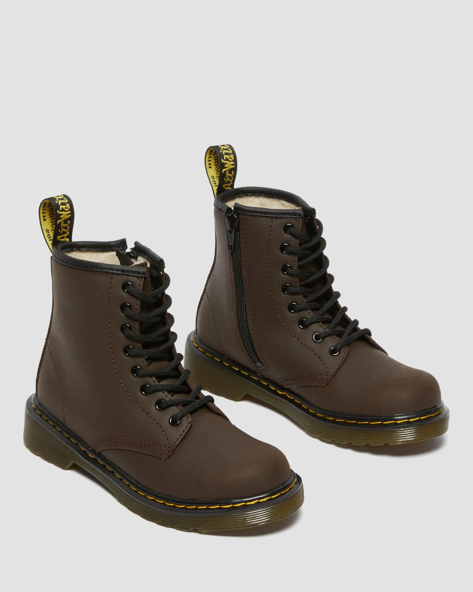 Botas 1460 Serena para joven en piel forrada