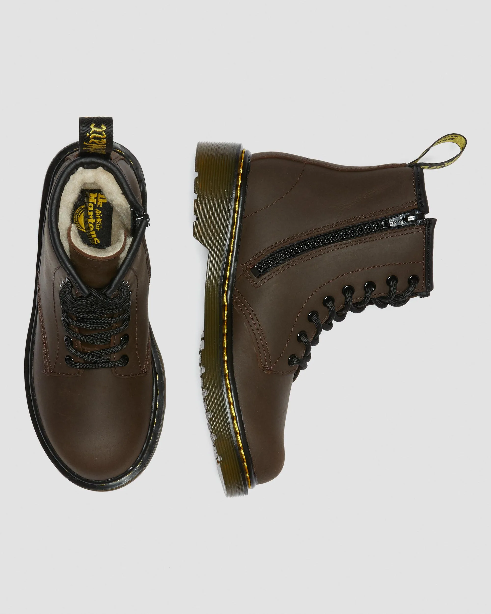 Botas 1460 Serena para joven en piel forrada