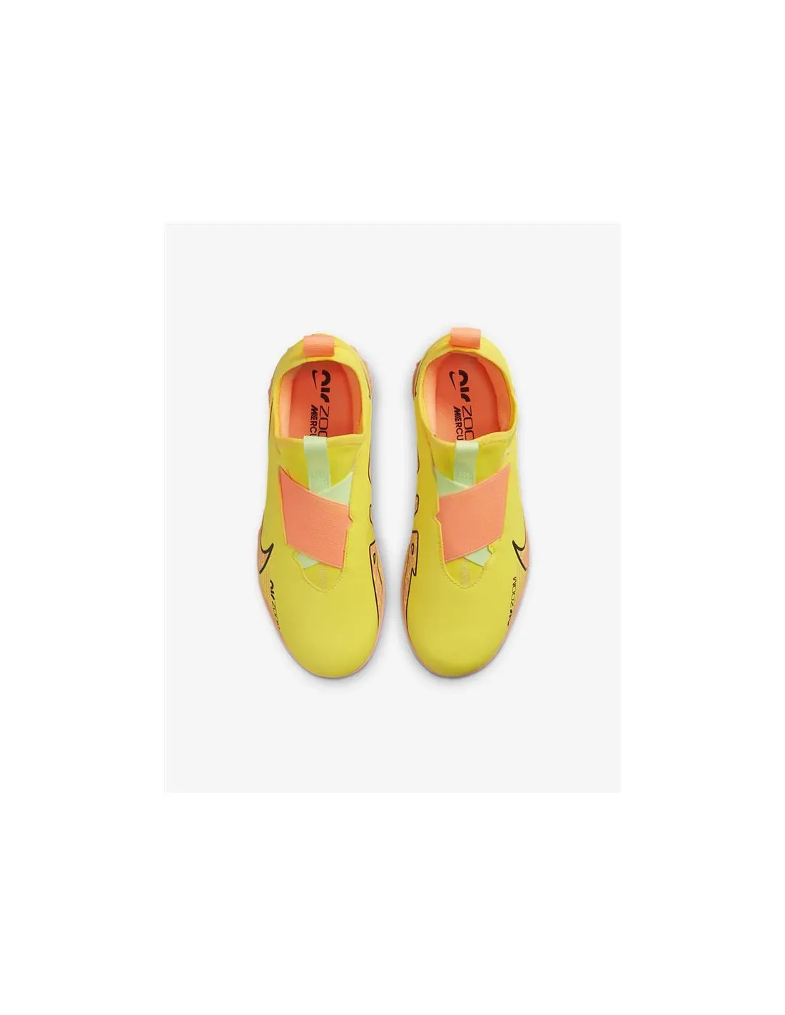 Botas de fútbol Nike Zoom Mercurial Vapor 15 Academy TF amarillo Infantil