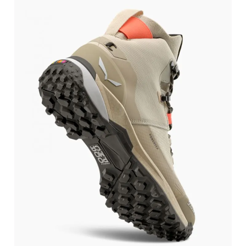 Botas de montaña para mujer Salewa PUEZ KNIT MID PTX (Avena/Arena movediza)