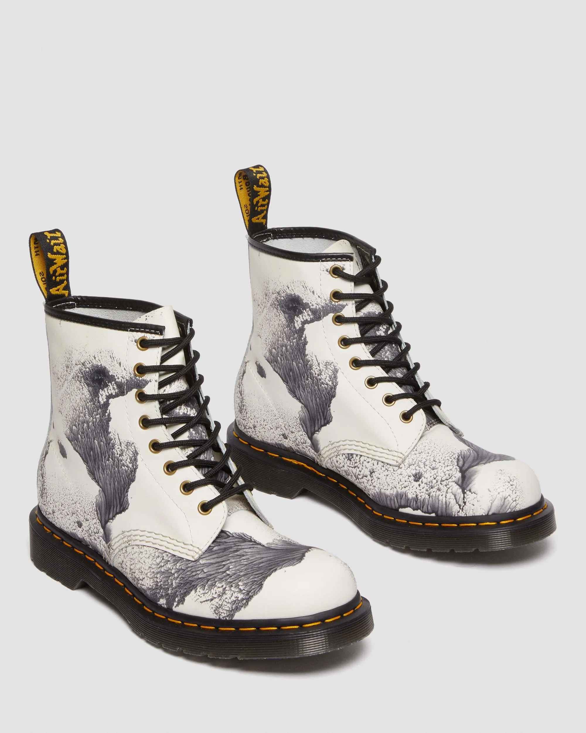 Botas de piel 1460 Tate Decalcomania