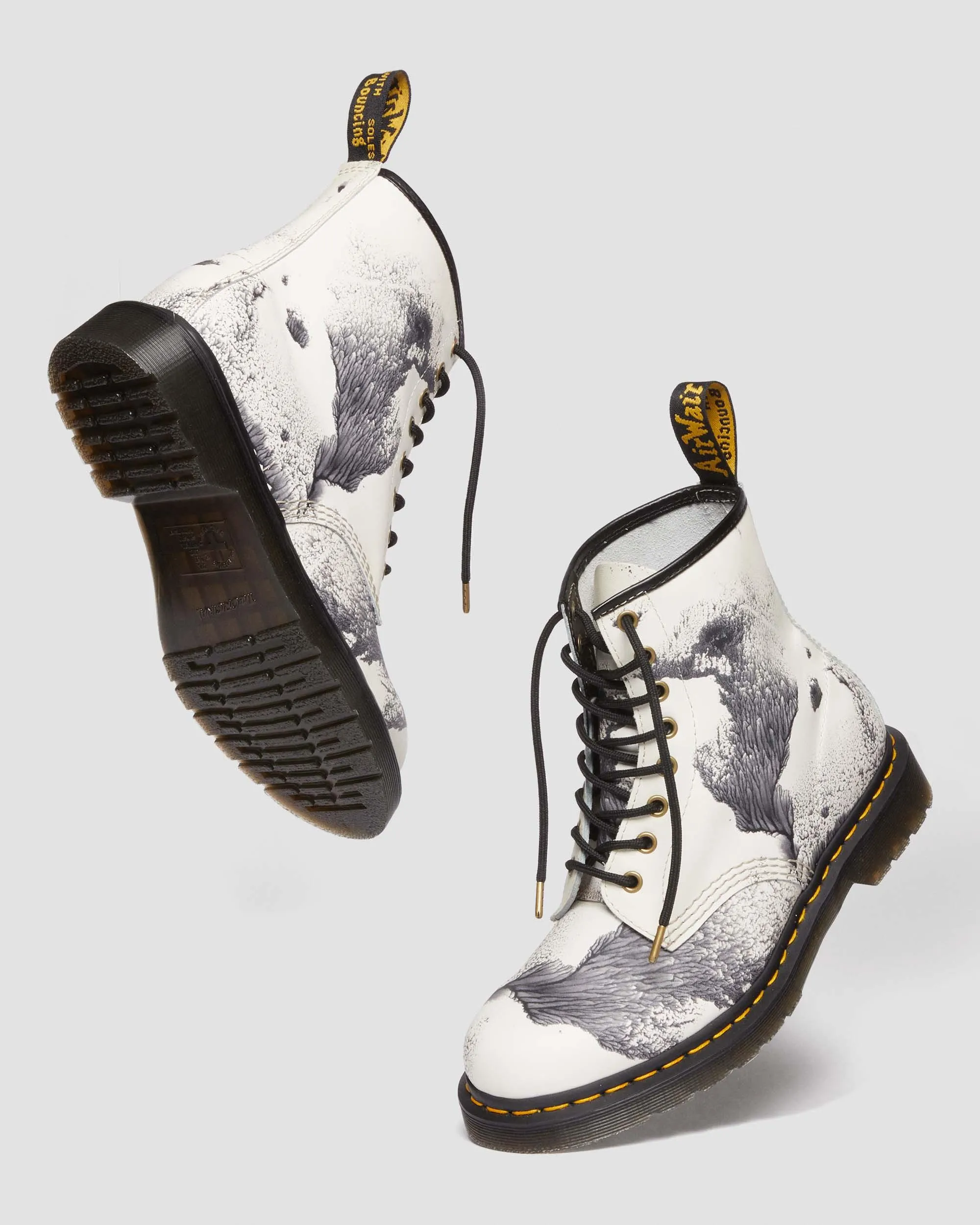 Botas de piel 1460 Tate Decalcomania
