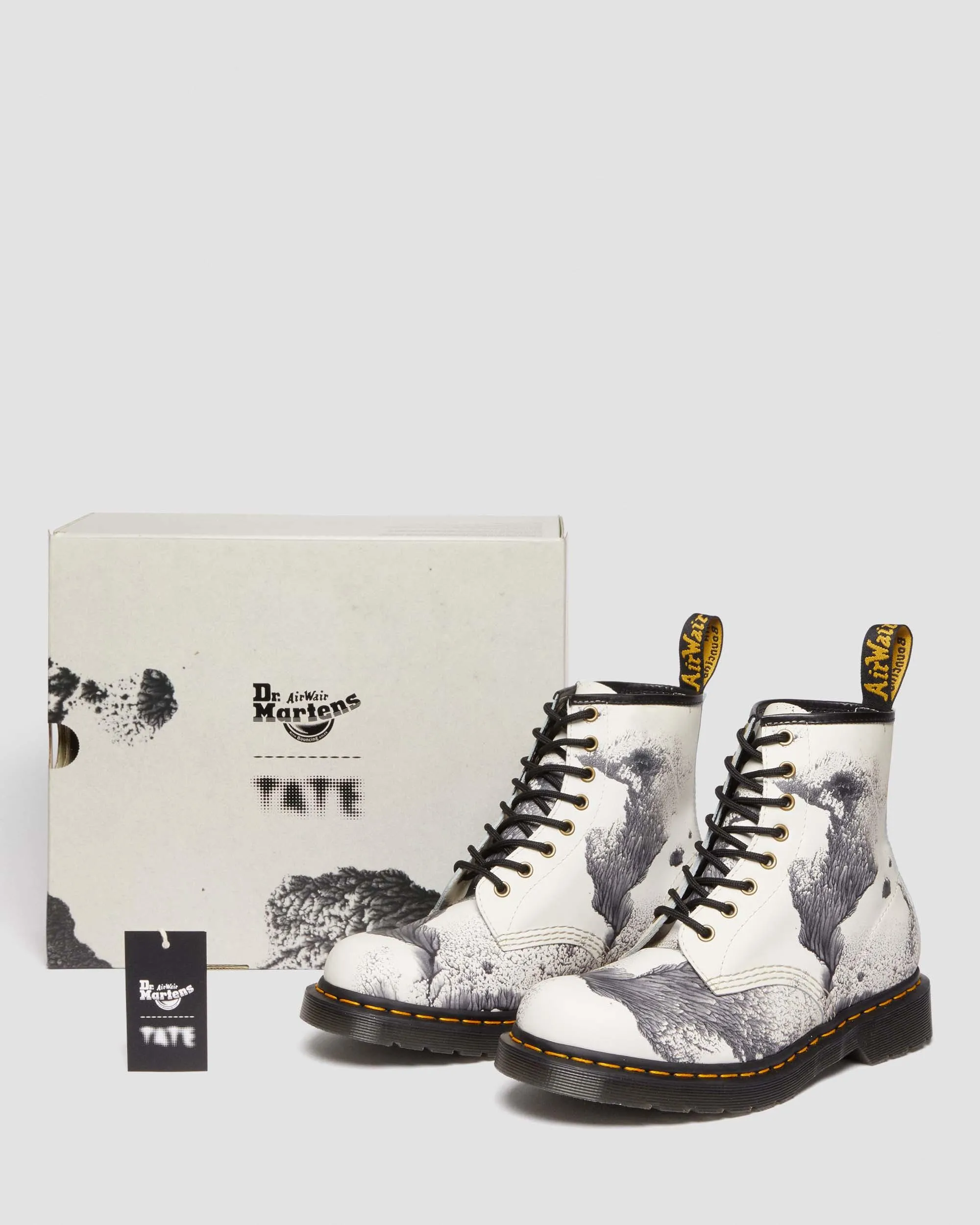Botas de piel 1460 Tate Decalcomania