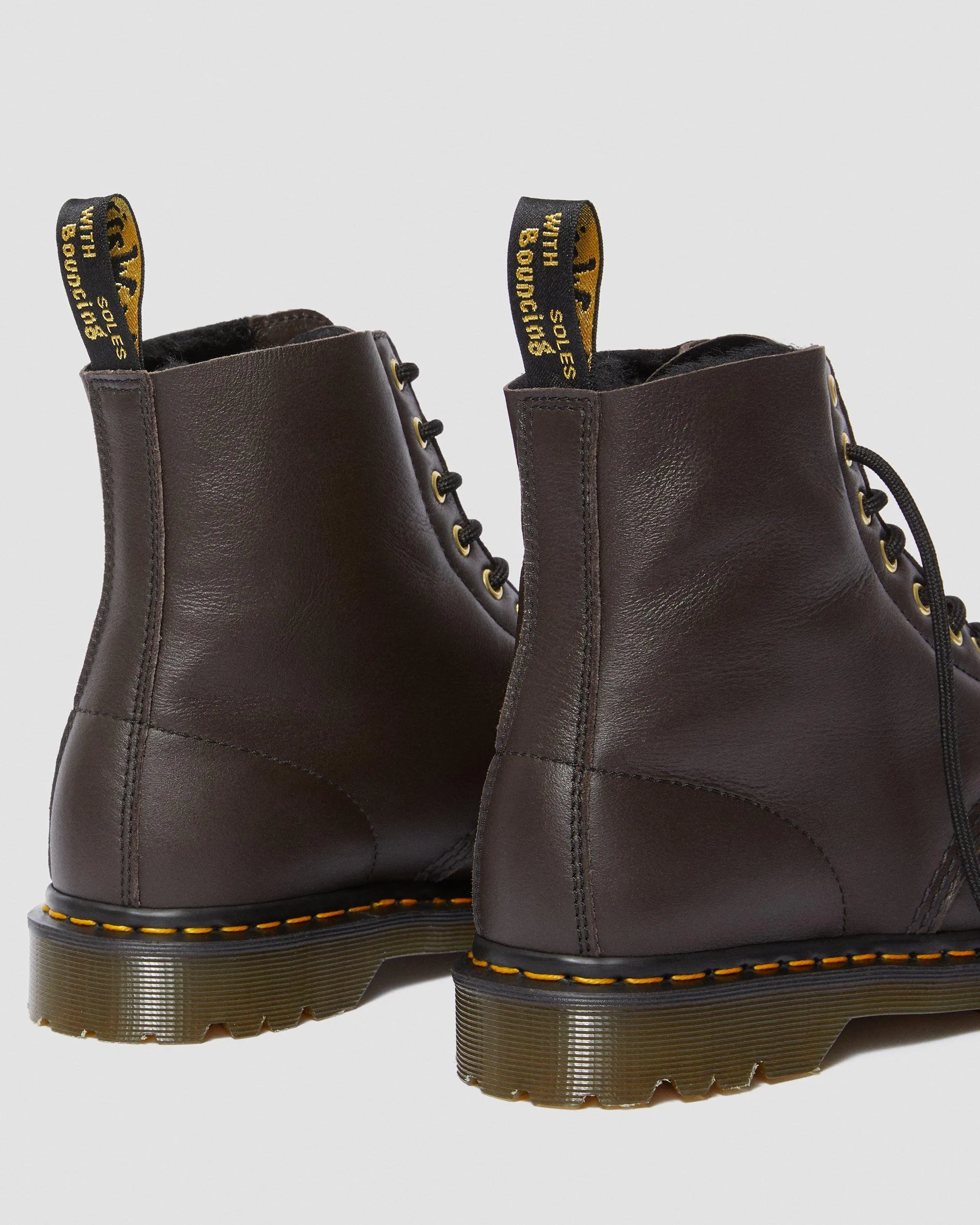 Botas de piel forradas 1460 Pascal Shearling