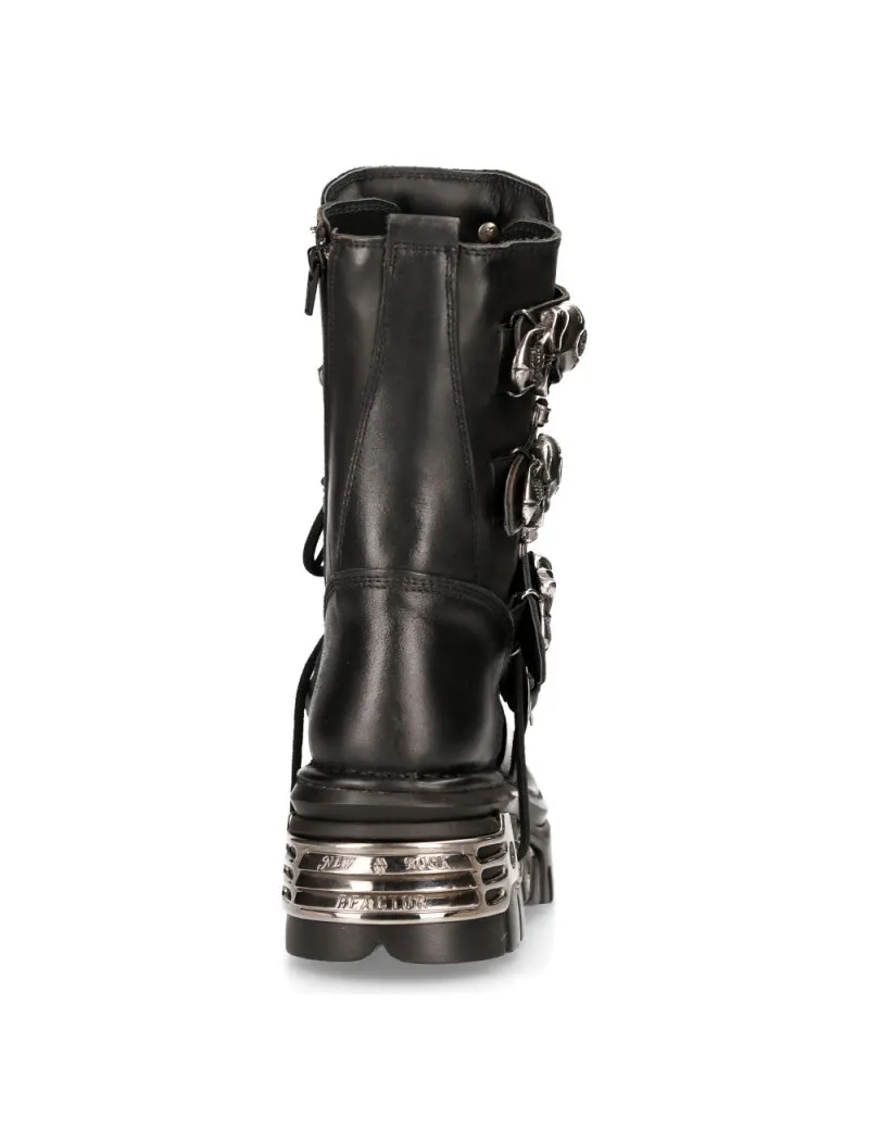 BOTAS GOTICAS PUNK NEGRAS ALTAS DE NEWROCK