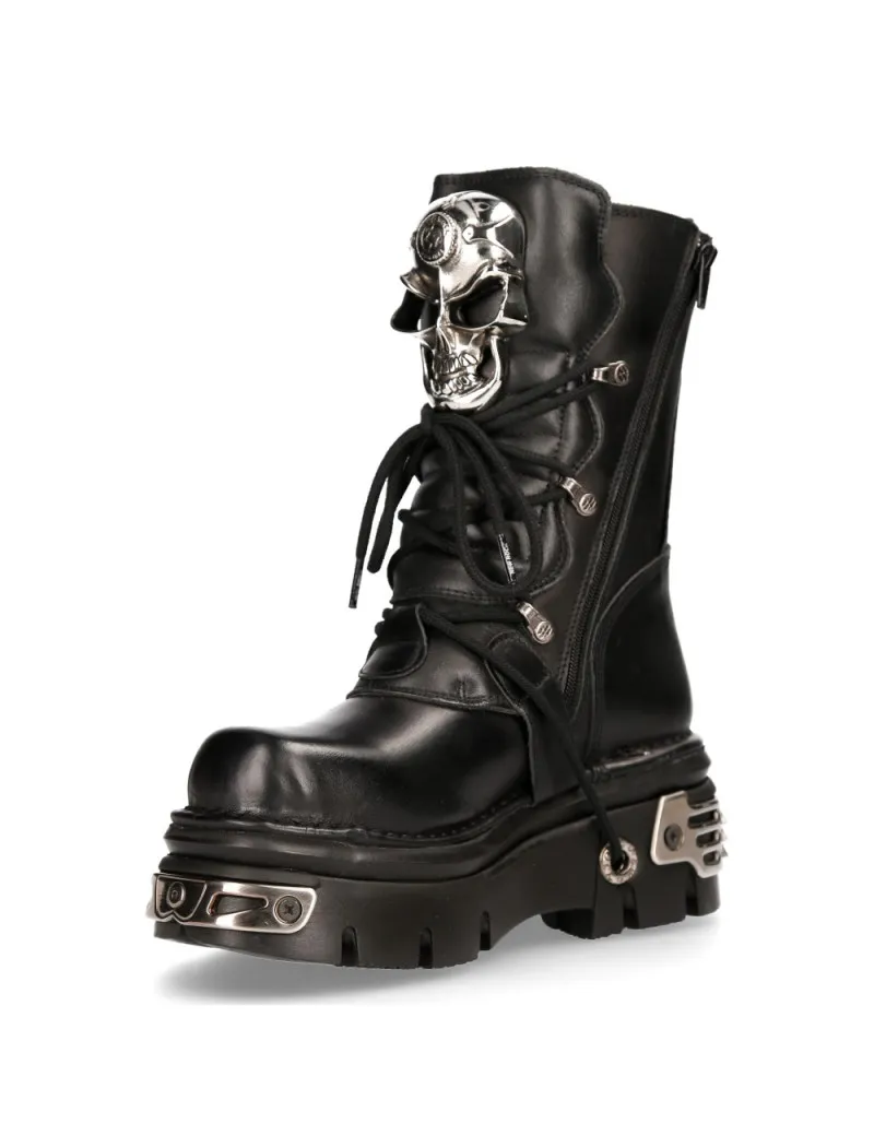 BOTAS GOTICAS PUNK NEGRAS ALTAS DE NEWROCK