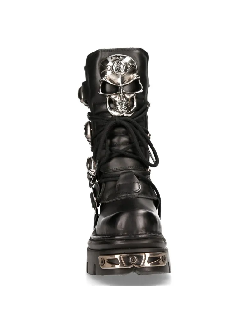 BOTAS GOTICAS PUNK NEGRAS ALTAS DE NEWROCK