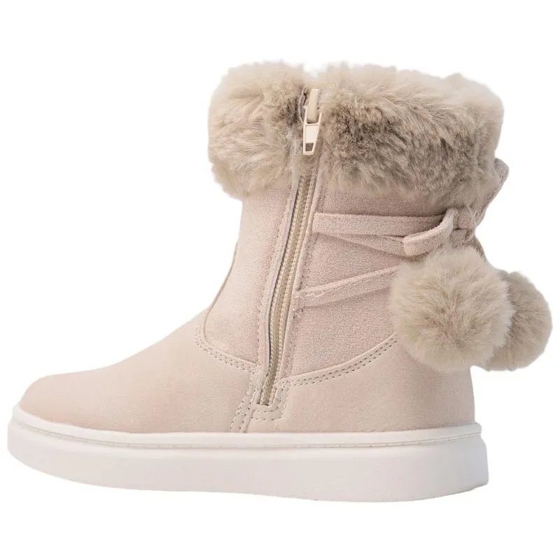 Botas niña con pompon