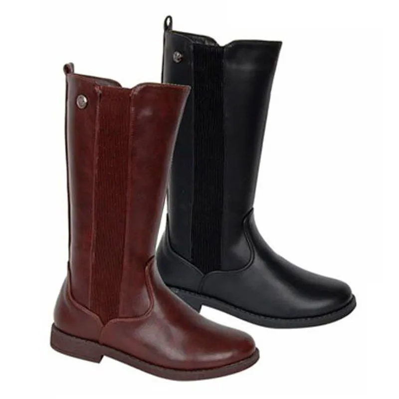 Botas para niña de caña alta