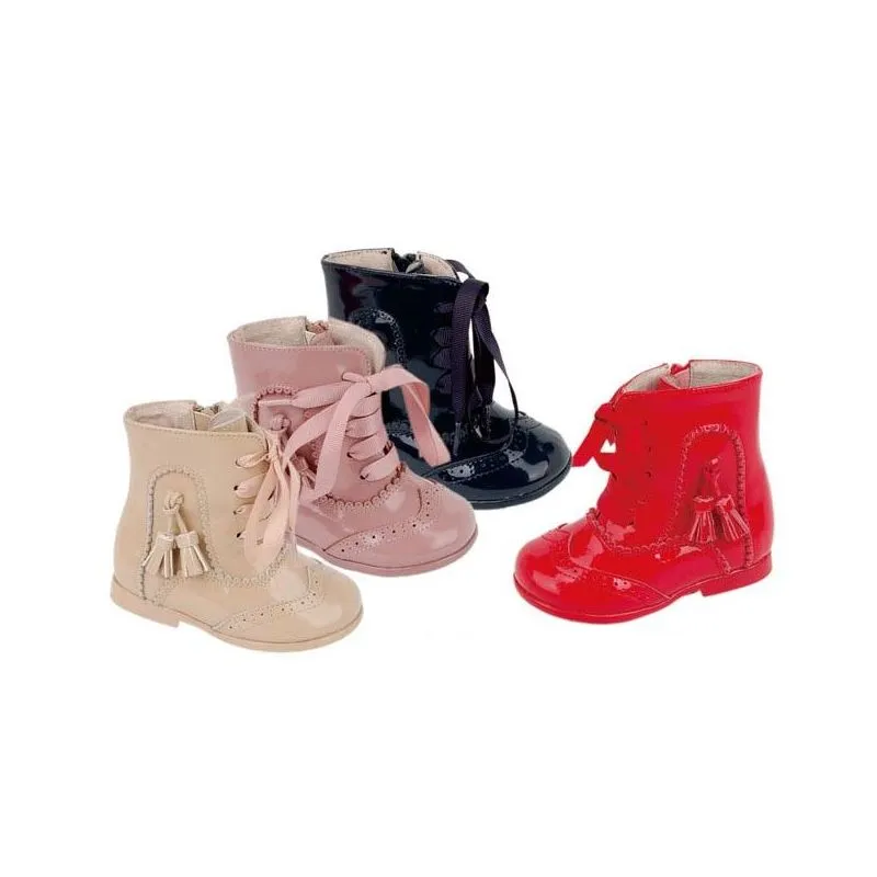 Botas pascualas de piel baratas