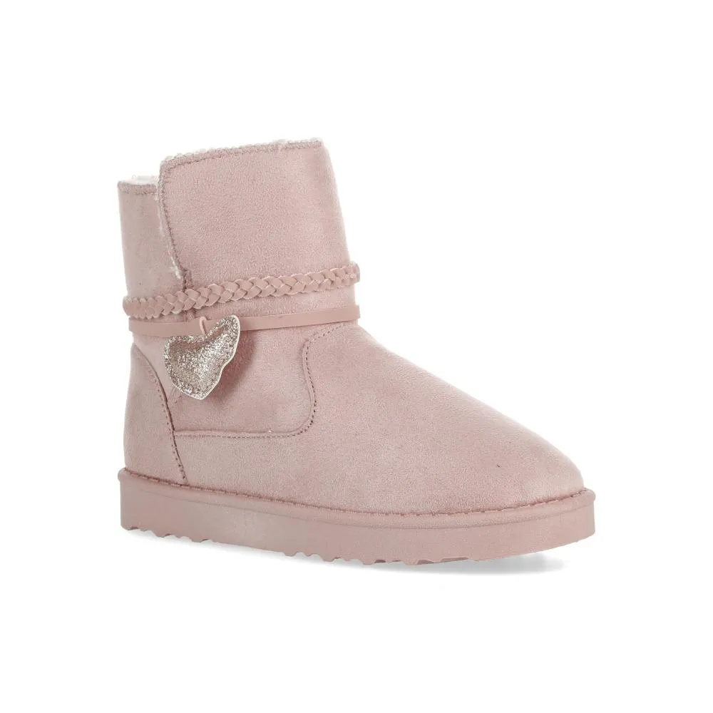 Botín Niña Topsis Rosado