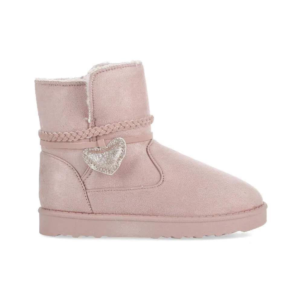 Botín Niña Topsis Rosado