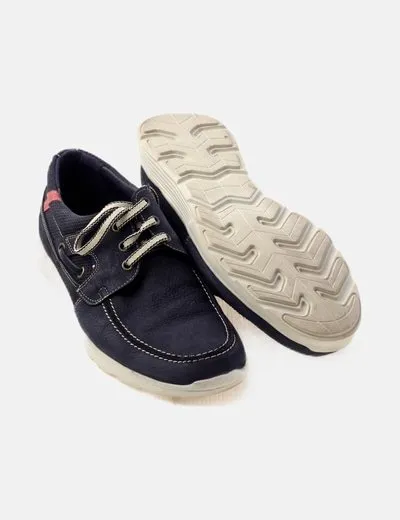 BOTICELLI Zapato azul cordones