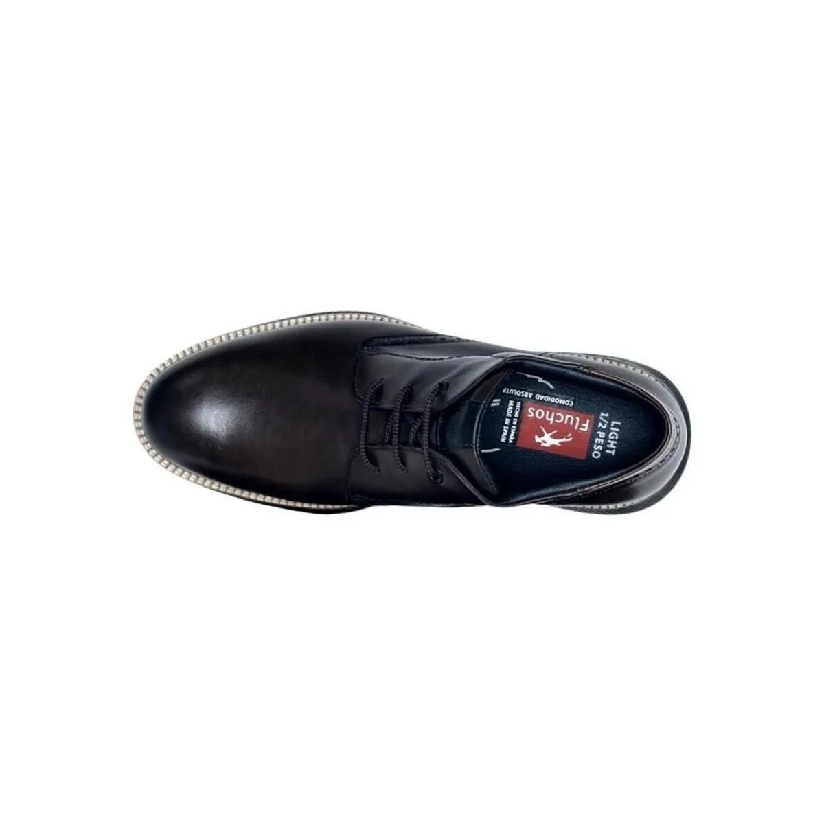 BOTÍN PIEL CORDONES HOMBRE F1353