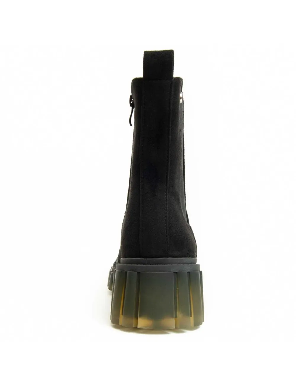 Botín De Tacón Para Mujer.  Montevita  Bottivita34  93998 Negro
