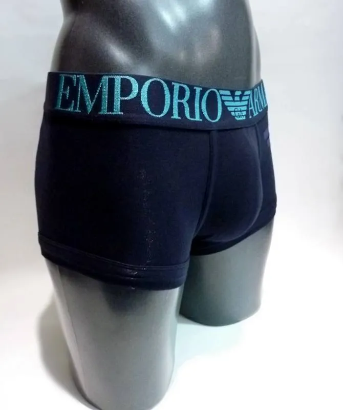 Boxer Armani Metal Shaded Eagle Blue