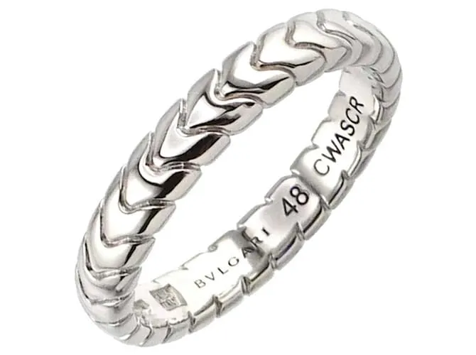 Bulgari Anillo de Platino Bvlgari Spiga #48 