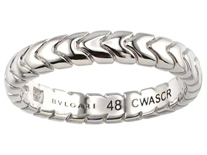 Bulgari Anillo de Platino Bvlgari Spiga #48 