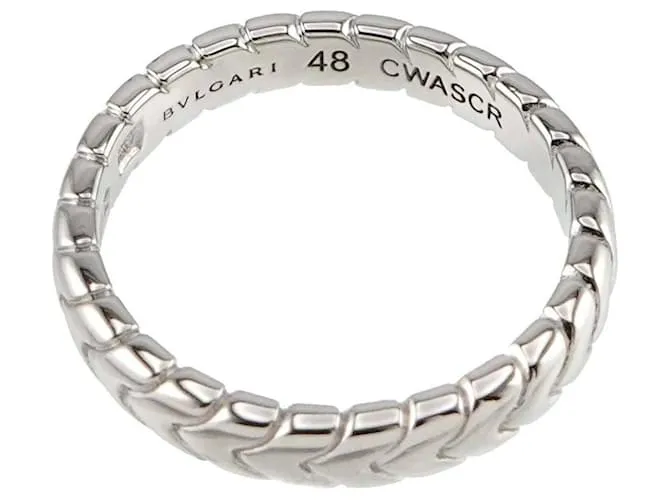 Bulgari Anillo de Platino Bvlgari Spiga #48 