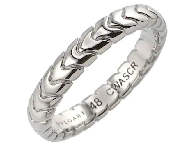Bulgari Anillo de Platino Bvlgari Spiga #48 