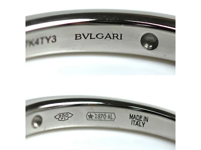Bulgari Anillo Feddie de platino 950 Bvlgari con diamante 
