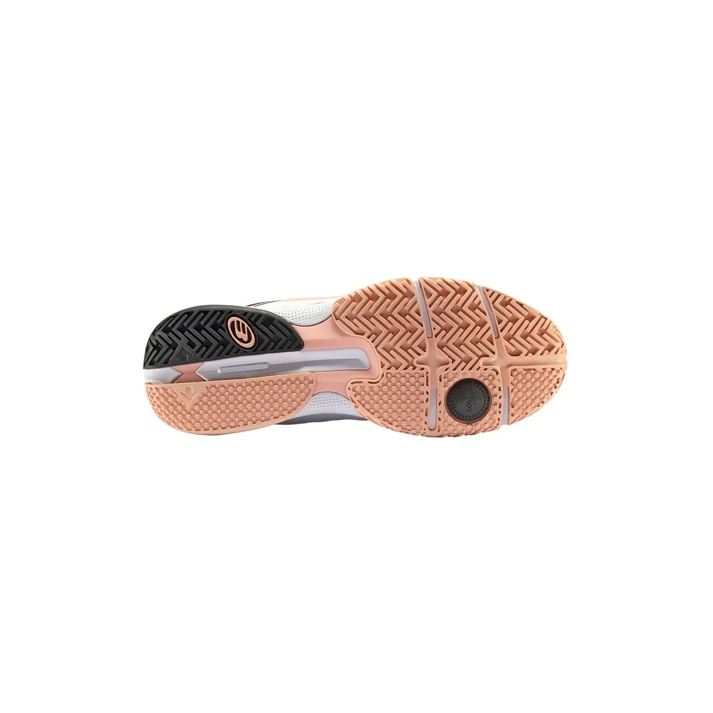Bullpadel Flow Hybrid Fly 23v Blanco Coral Mujer