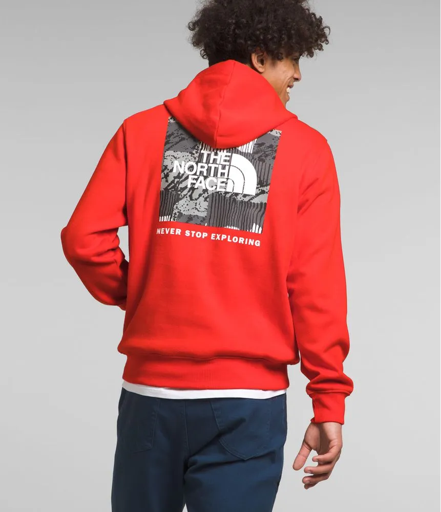 Buzo Box Nse Hoodie Rojo Hombre The North Face