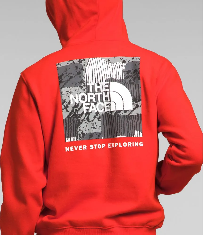 Buzo Box Nse Hoodie Rojo Hombre The North Face