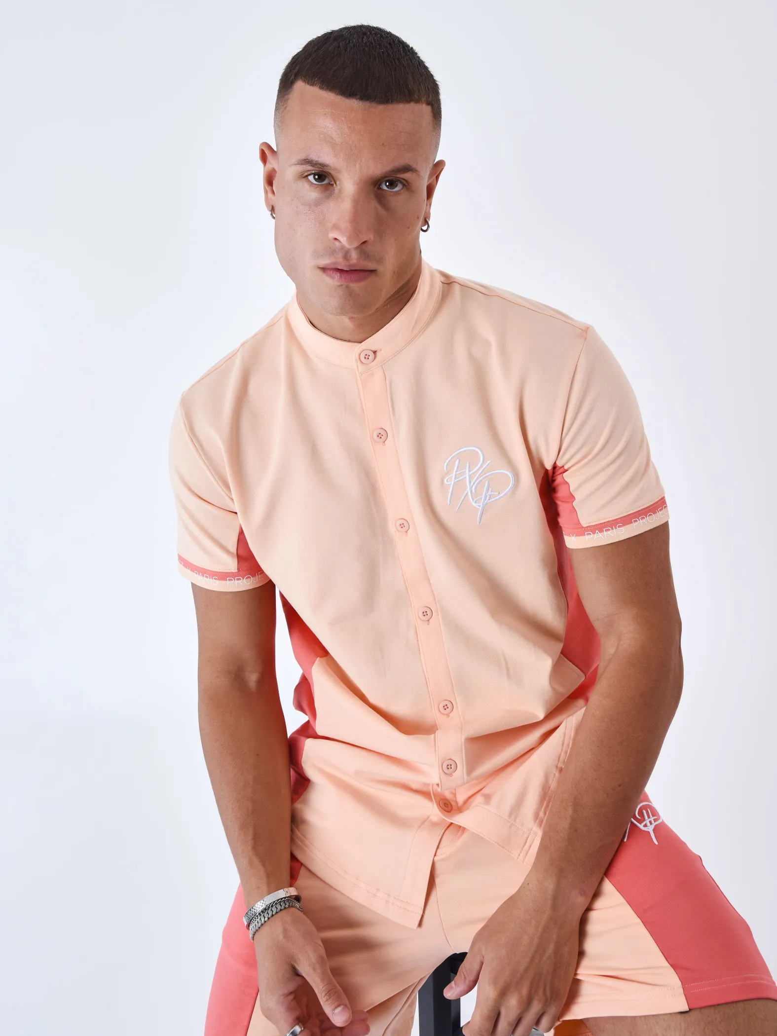 Camisa bicolor