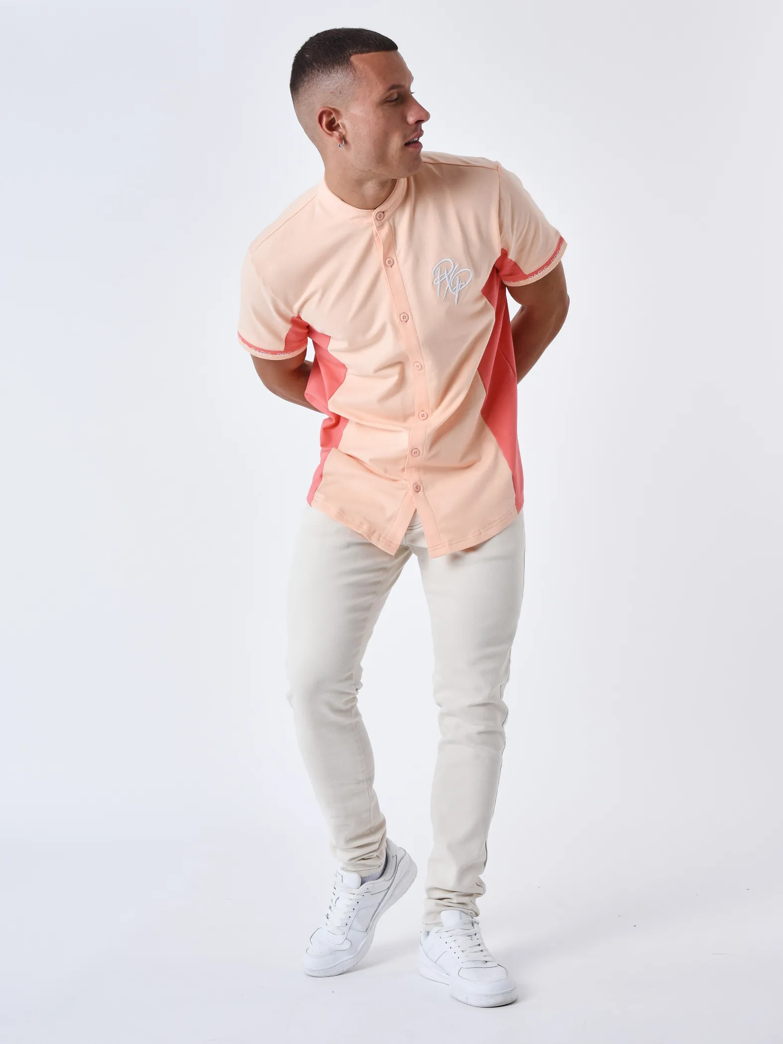 Camisa bicolor