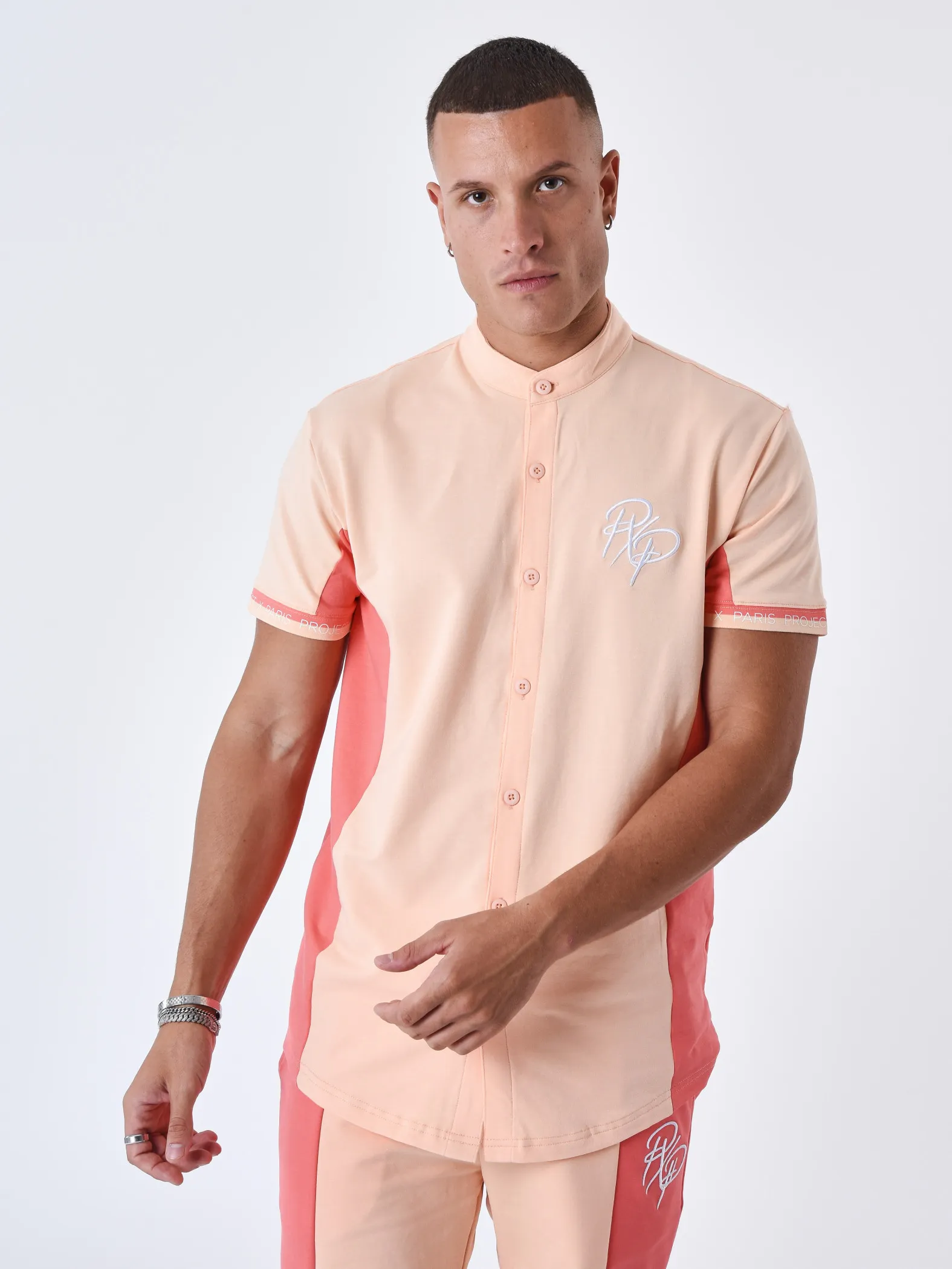 Camisa bicolor