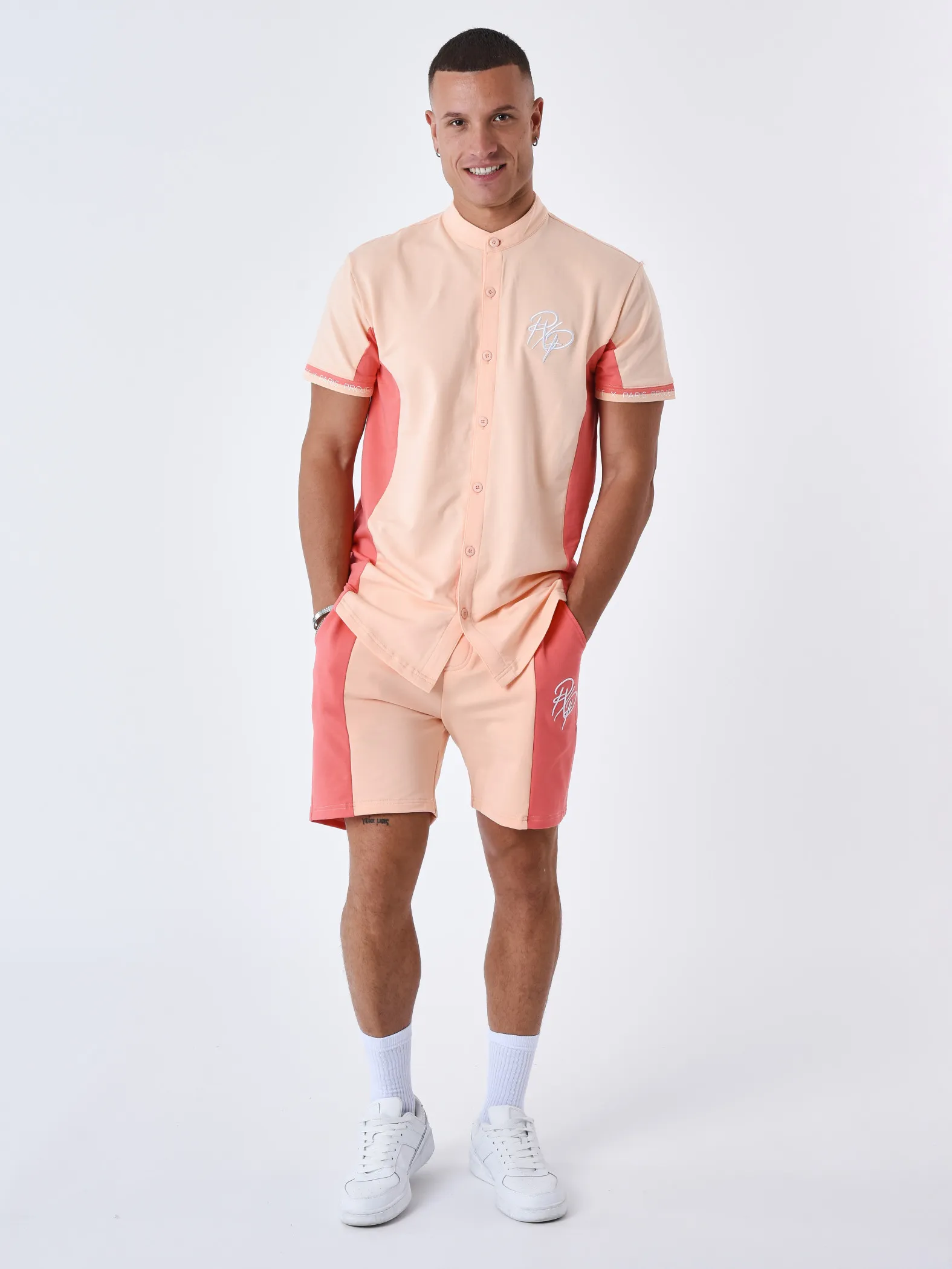 Camisa bicolor