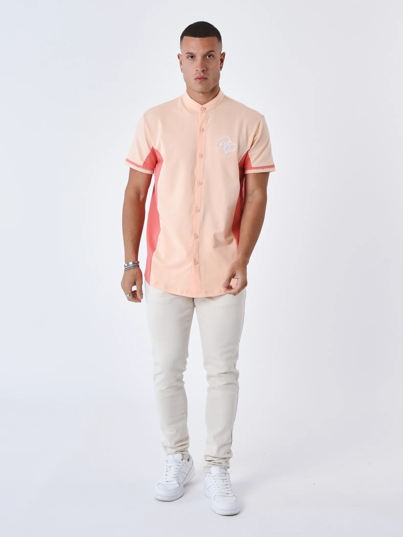 Camisa bicolor