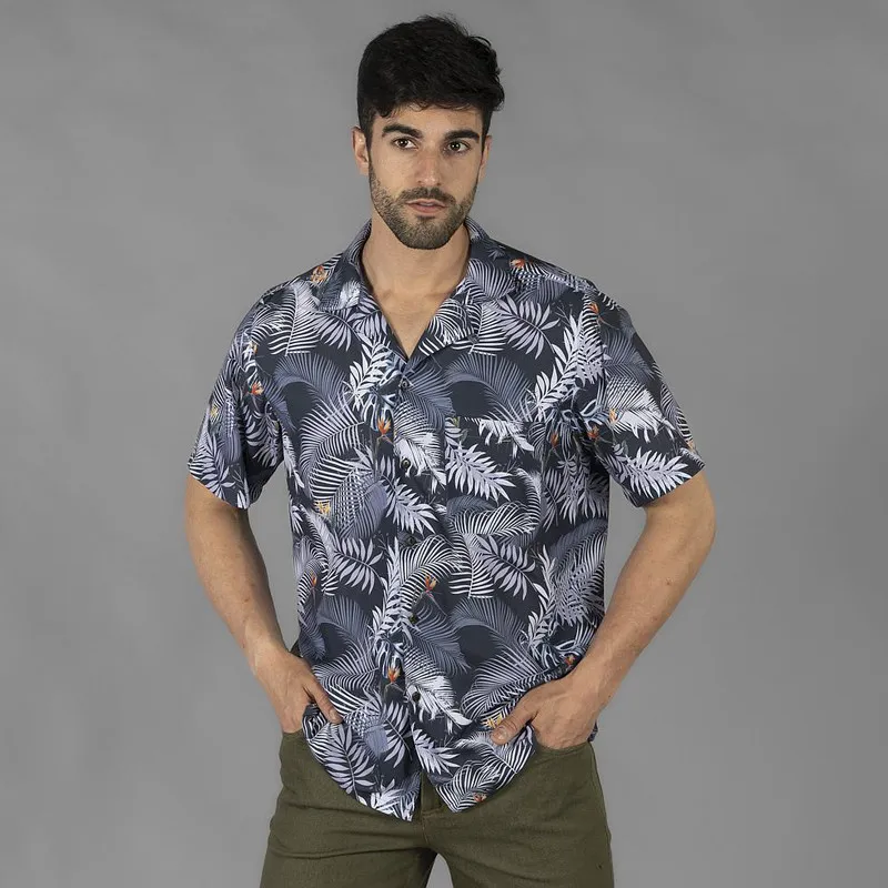CAMISA HAWAIANA HIBISCUS  GARY'S