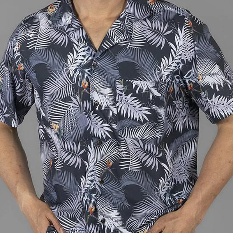 CAMISA HAWAIANA HIBISCUS  GARY'S