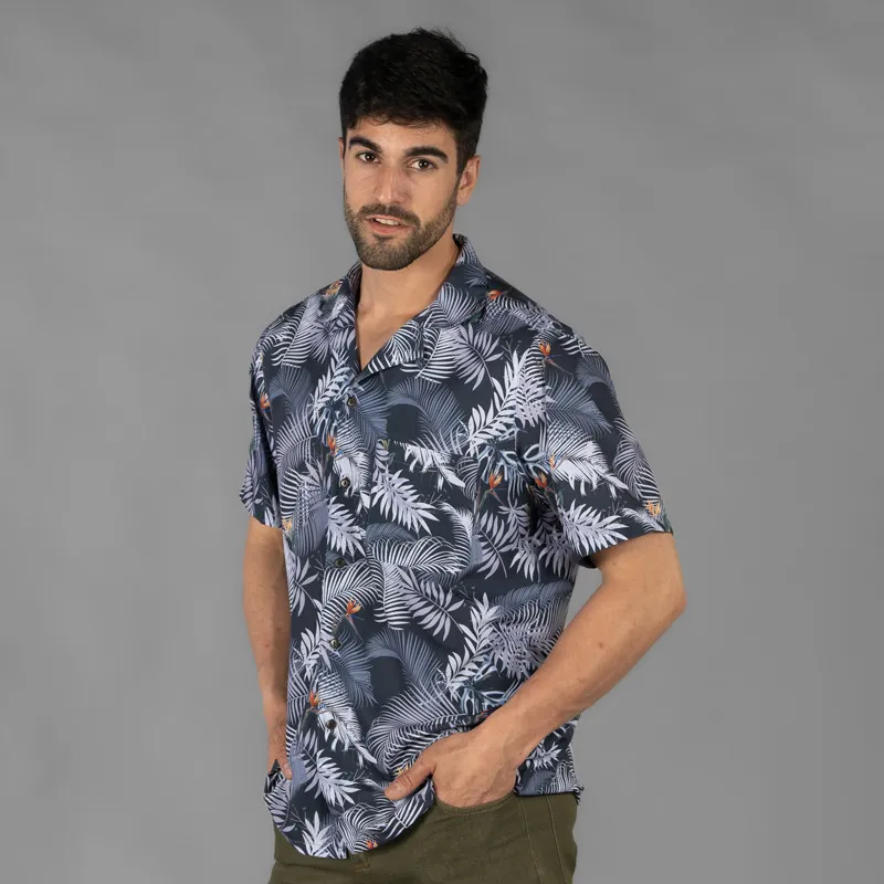 CAMISA HAWAIANA HIBISCUS  GARY'S