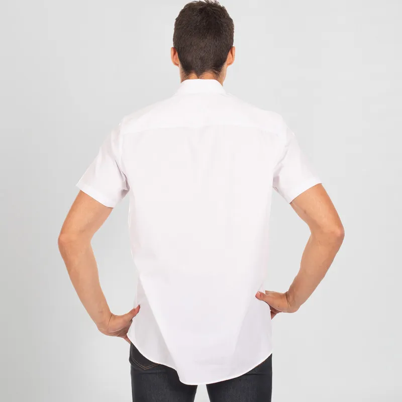 CAMISA LABORAL MANGA CORTA BLANCA RED LINE  GARY'S