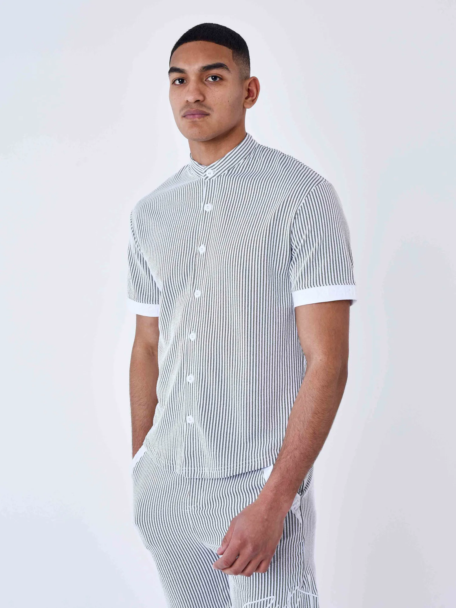 Camisa Seersucker