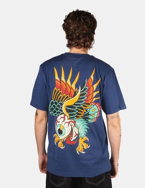 CAMISETA AMERICAN SOCKS EAGLE EYE  NAVY