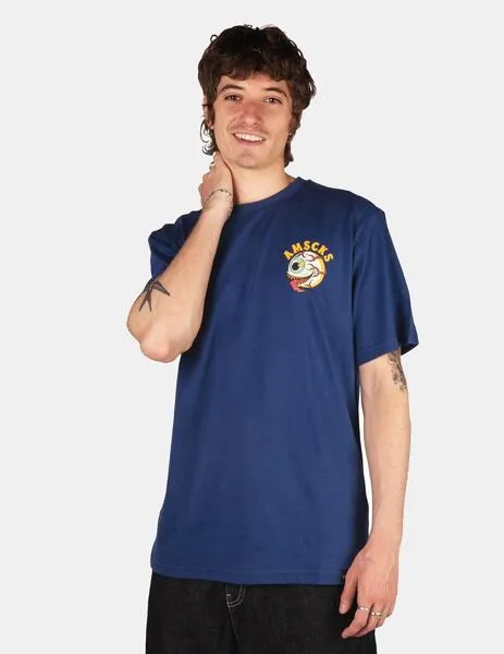 CAMISETA AMERICAN SOCKS EAGLE EYE  NAVY